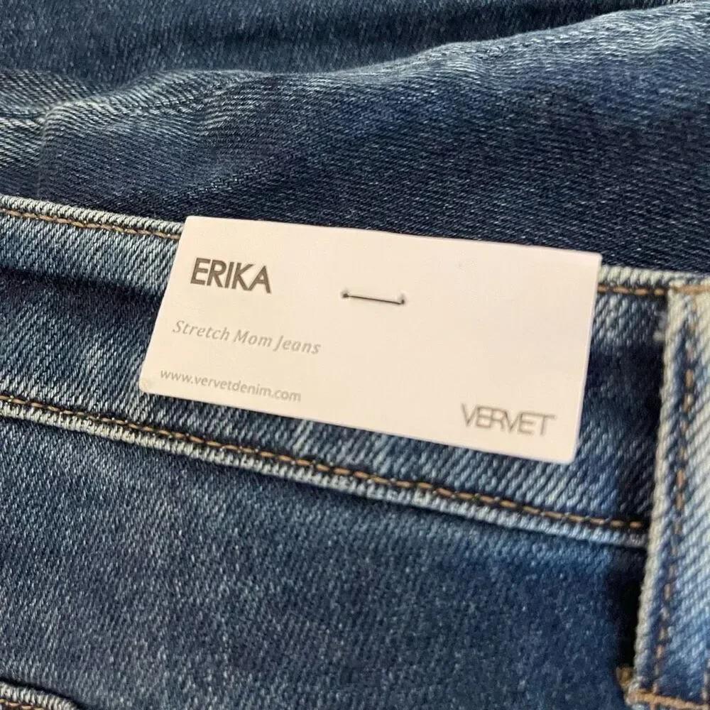 Vervet Erika Stretch Mom Jeans Size 32‎ NWT